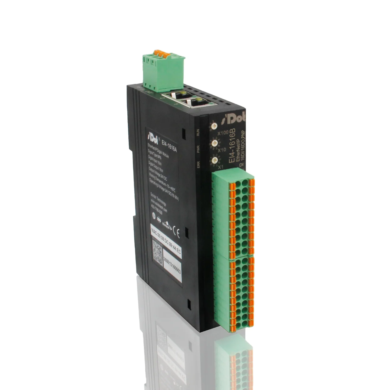 Remote-io i/o-Modul Ethernet/IP-integrierter 16-Kanal-Digitaleingang 16-Kanal-Digitalausgang pnp | EI4-1616B