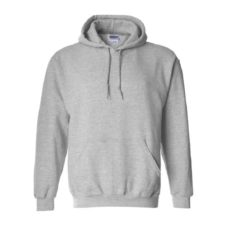 Gildan-Sudadera informal con capucha para hombre, jersey de lana de alta calidad, ropa deportiva de Hip Hop