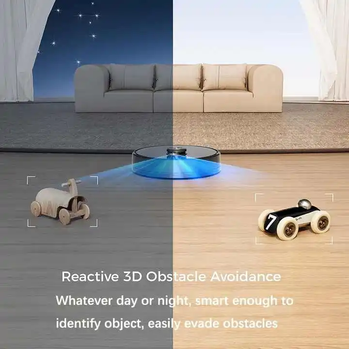 OEM робот-пылесос для дома и швабра для подметания пола, многофункциональный перезаряжаемый лазерный робот, умный пылесос