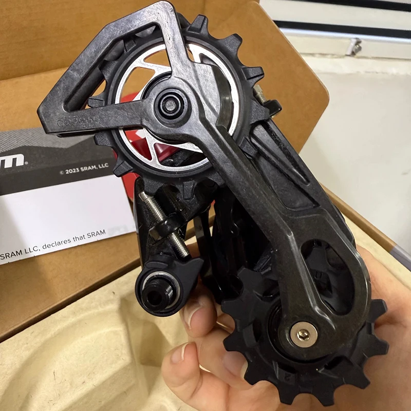 Câmbio Traseiro SRAM Force E1 AXS para Bicicleta de Estrada, 12