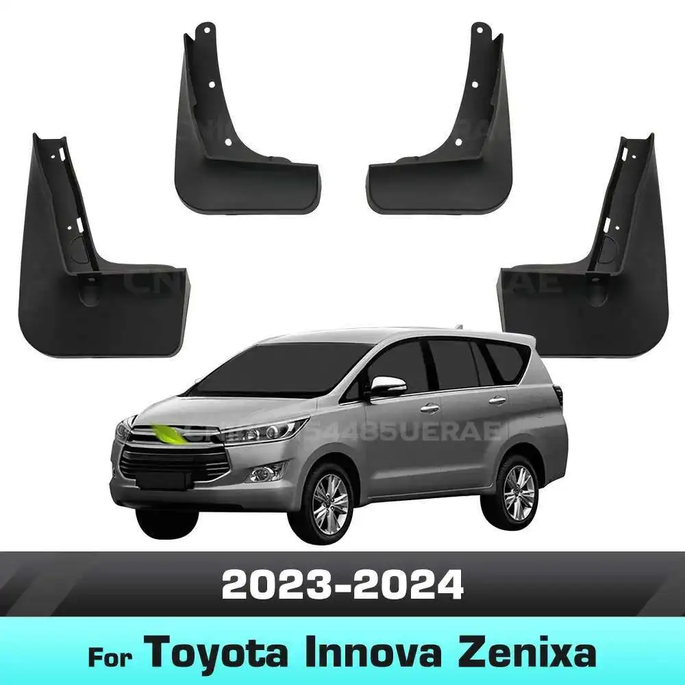 

For Toyota Innova Zenixa (non bodykit) 2023-2024 Fender Mudguard Mud Flaps Guard Splash Flap Mudguards Car Accessories