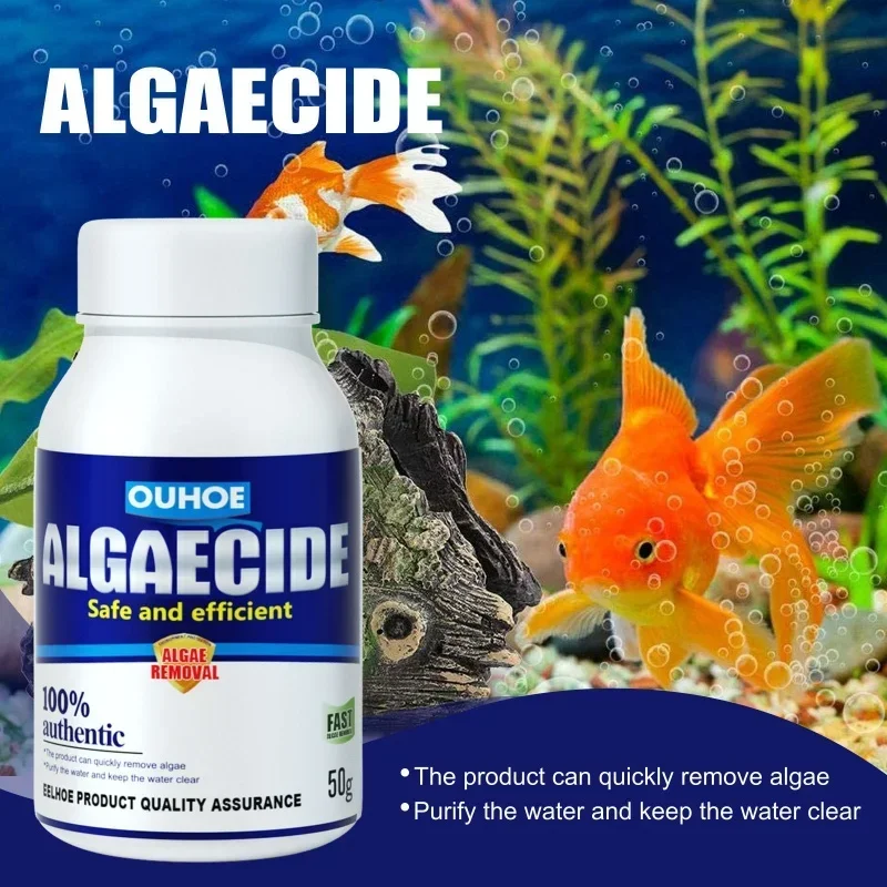Agente de eliminación de algas, agente de eliminación de musgo, agente de eliminación de acuario, agente de eliminación de algas para peceras y agente de eliminación de agua verde