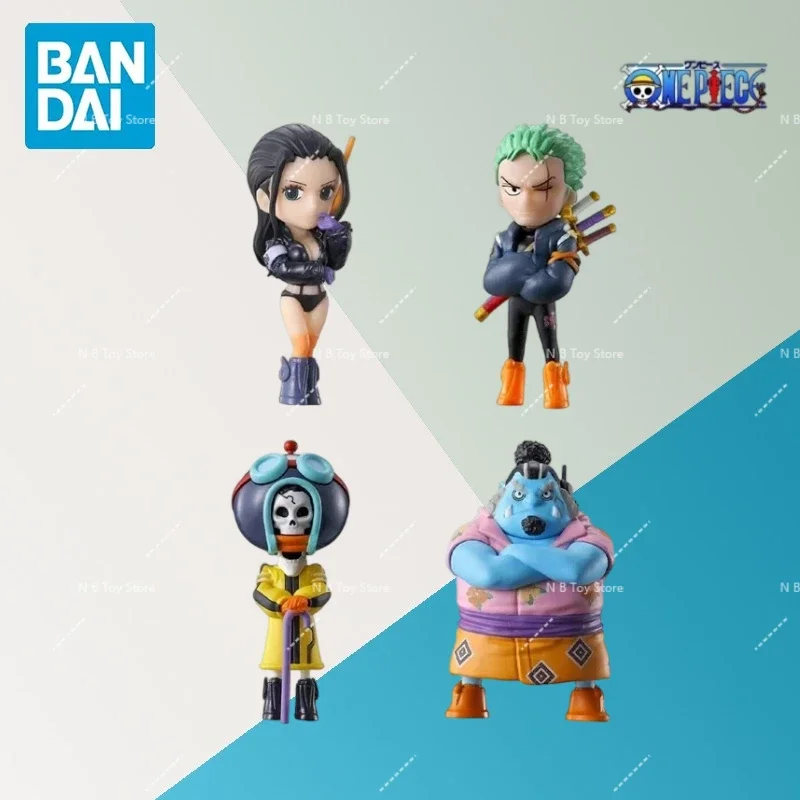 Bandai Original Gashapon From TV Animation One Piece Devil Frui Zoro Robin Lysop Eggead Anime Action Figures Toys Children