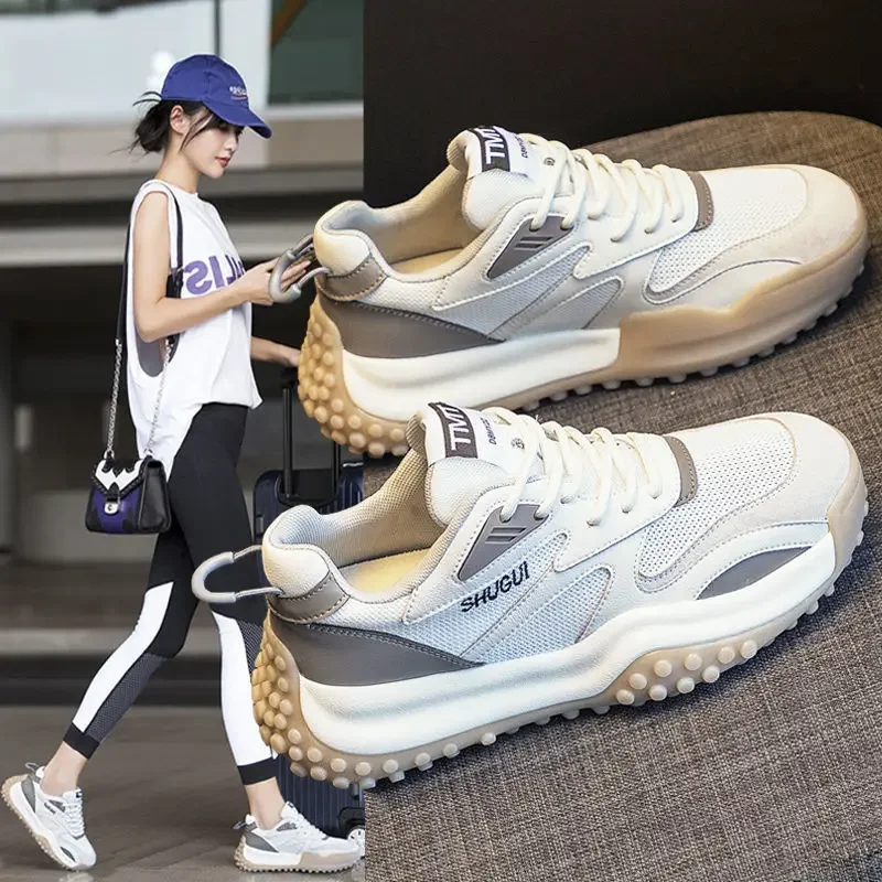 Running Women Footwear High On Platform Ladies Shoes Walking Cheap Sale Korean Spring Original 39 2024 New Offers Stylish