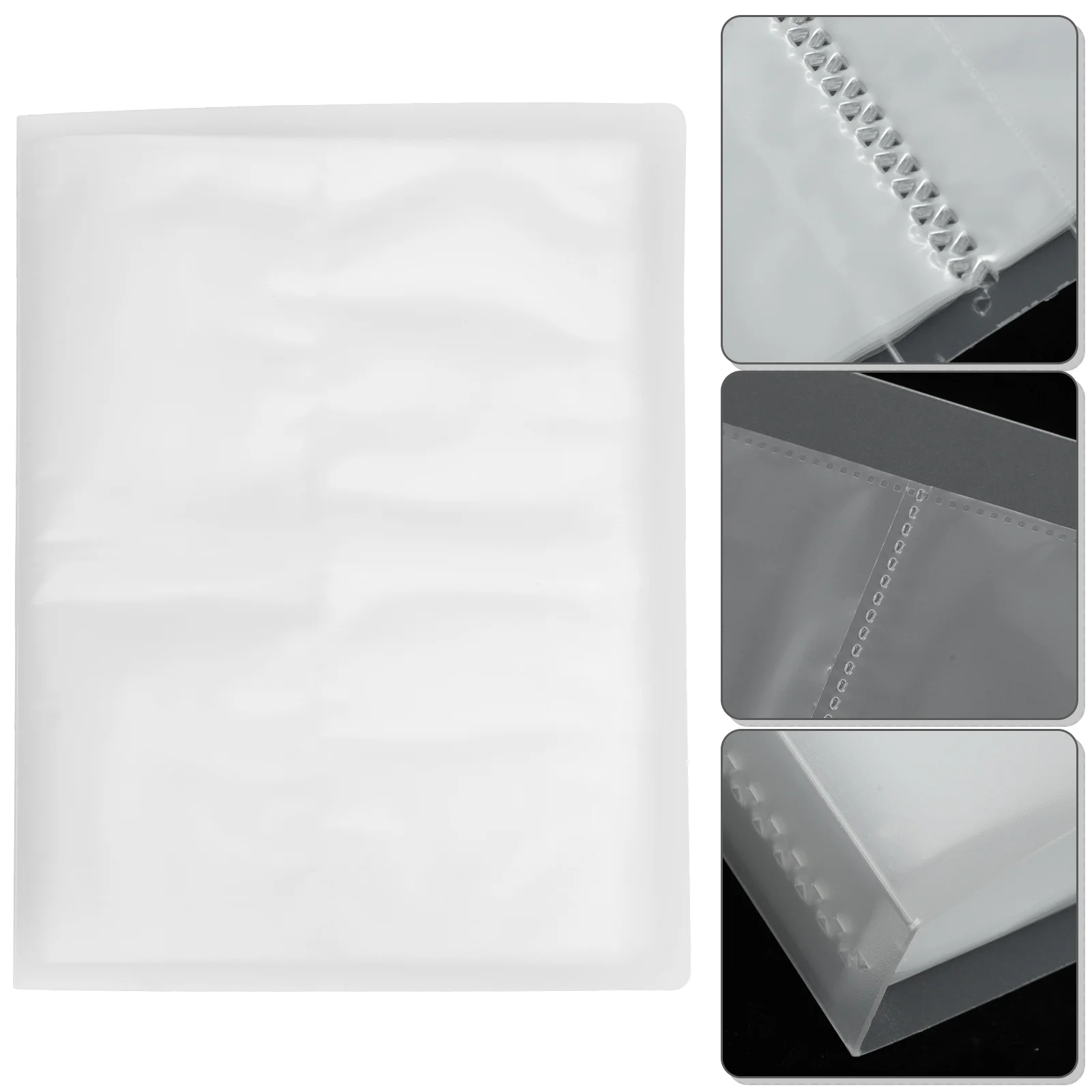 

Прозрачная книга для хранения ювелирных изделий, большая емкость для серег, колец, ожерелий, органайзер для путешествий, чехол из ПВХ, чехол для альбома