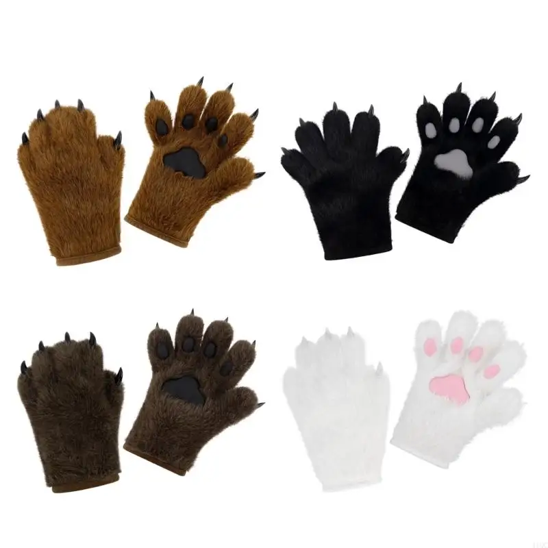 

2025 Новые очаровательные кошки ногти перчатки прекрасный удобный дизайн идеально подходят для костюмированных вечеринок