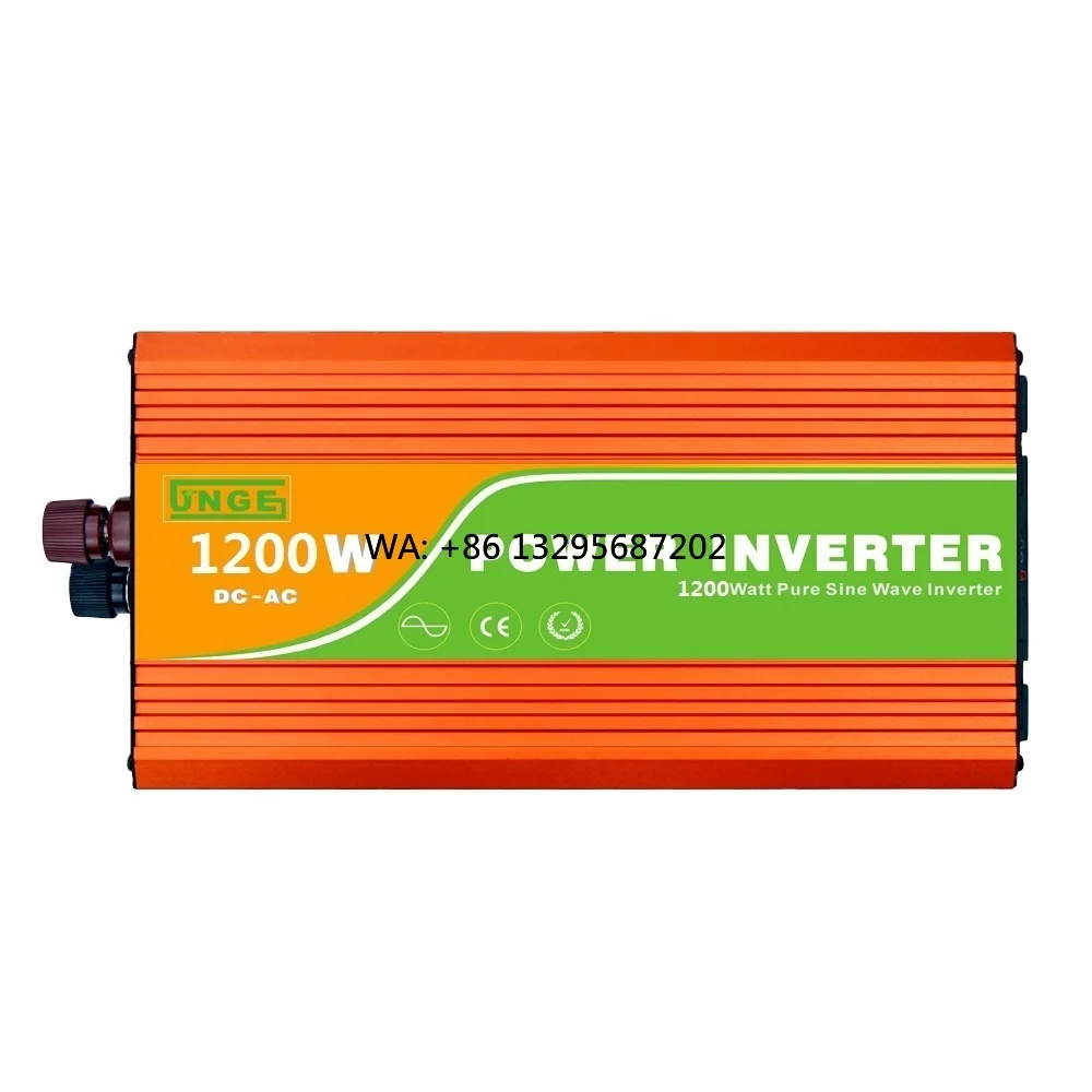 

Микроинвертор постоянного тока от 12 В до переменного тока 110 В 220 В, 1500 Вт, автономный инвертор солнечной энергии, чистая синусоида, высокая частота для бытовых коммерческих хозяйств