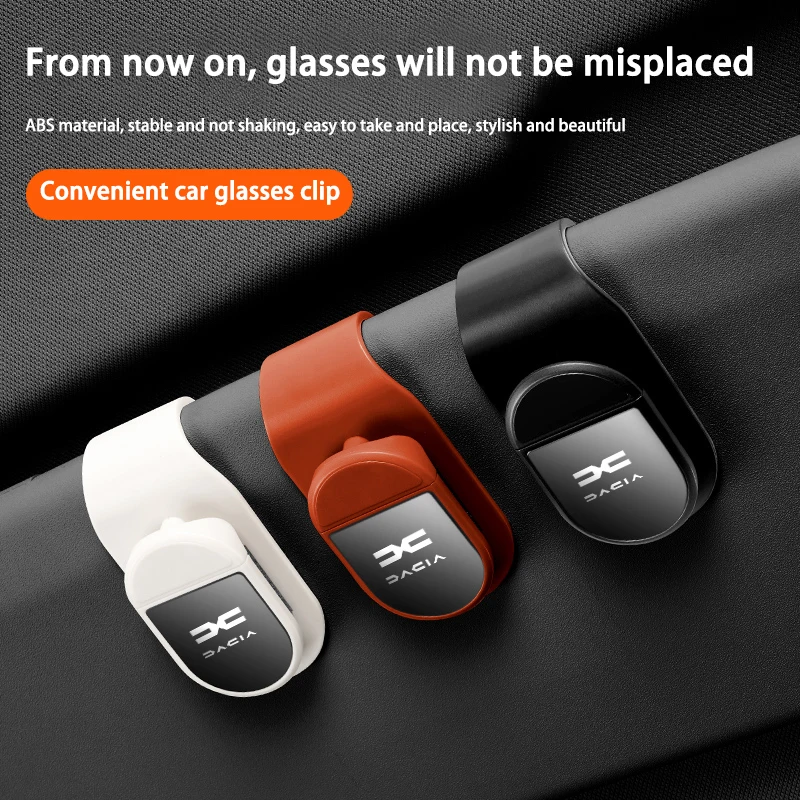 

Для Dacia Duster Logan Sandero автомобильные очки клипса солнцезащитный козырек автомобильные солнцезащитные очки для хранения внутренней модификации продукт подходит