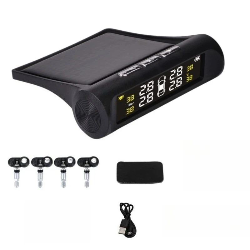 Wireless TPMS Tire Pressure Monitoring Sensor Internal External Vehicle Tyre Pressure Detector Unit