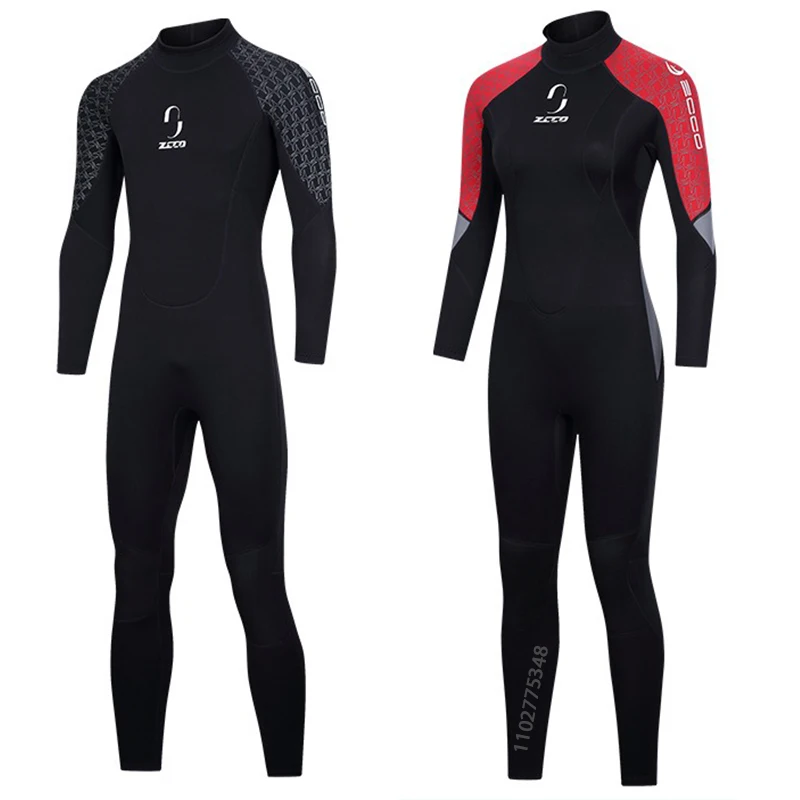 

3mm Neoprene Wetsuit Scuba Diving Suits Men Women One-Piece Swimsuits Kitesurf Freediving Snorkeling Swimming Swimwear Wet Suit