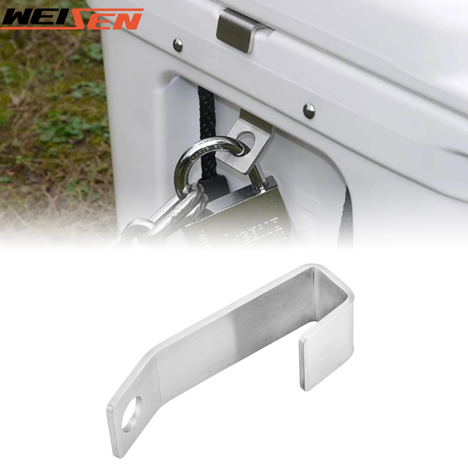 Heavy Duty Lock Bracket Fit Cooler Models UTV ATV Car for Yeti、RTIC、Ozark、Orca Coolers Accessories