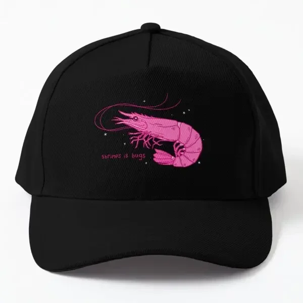 

Shrimps Is Bugs Baseball Cap Hat Solid Color Summer Sun Hip Hop Snapback Spring Casual Mens Women Bonnet Casquette Outdoor