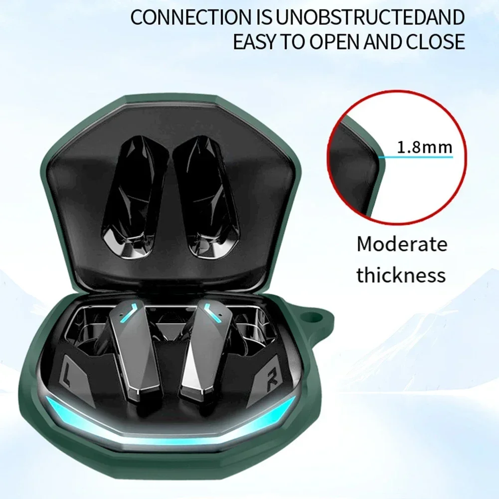 Silicone Protective Case For GM2PRO Wireless Headphones Cover Shell Blue-tooth Earphone Protective Sleeve Earphone Accessories