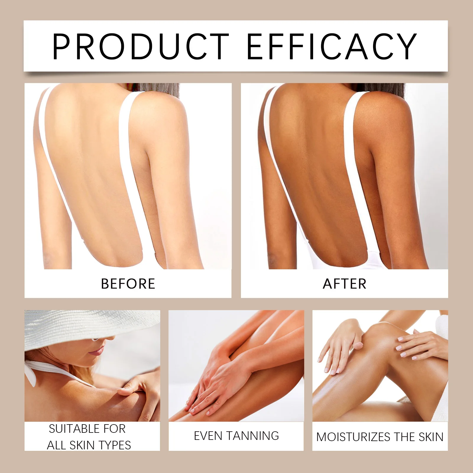 Naturally Gradual Sun Kissing Gloss Lotion,Natural Caramel Golden Glow,Deep Nourishment,Refreshing Oil Control,Sun Free Protection Against Photoaging,Streak Free Smooth Application,Long Lasting&Low Transfer Formula,Delicious Vanilla Aroma,Vegan
