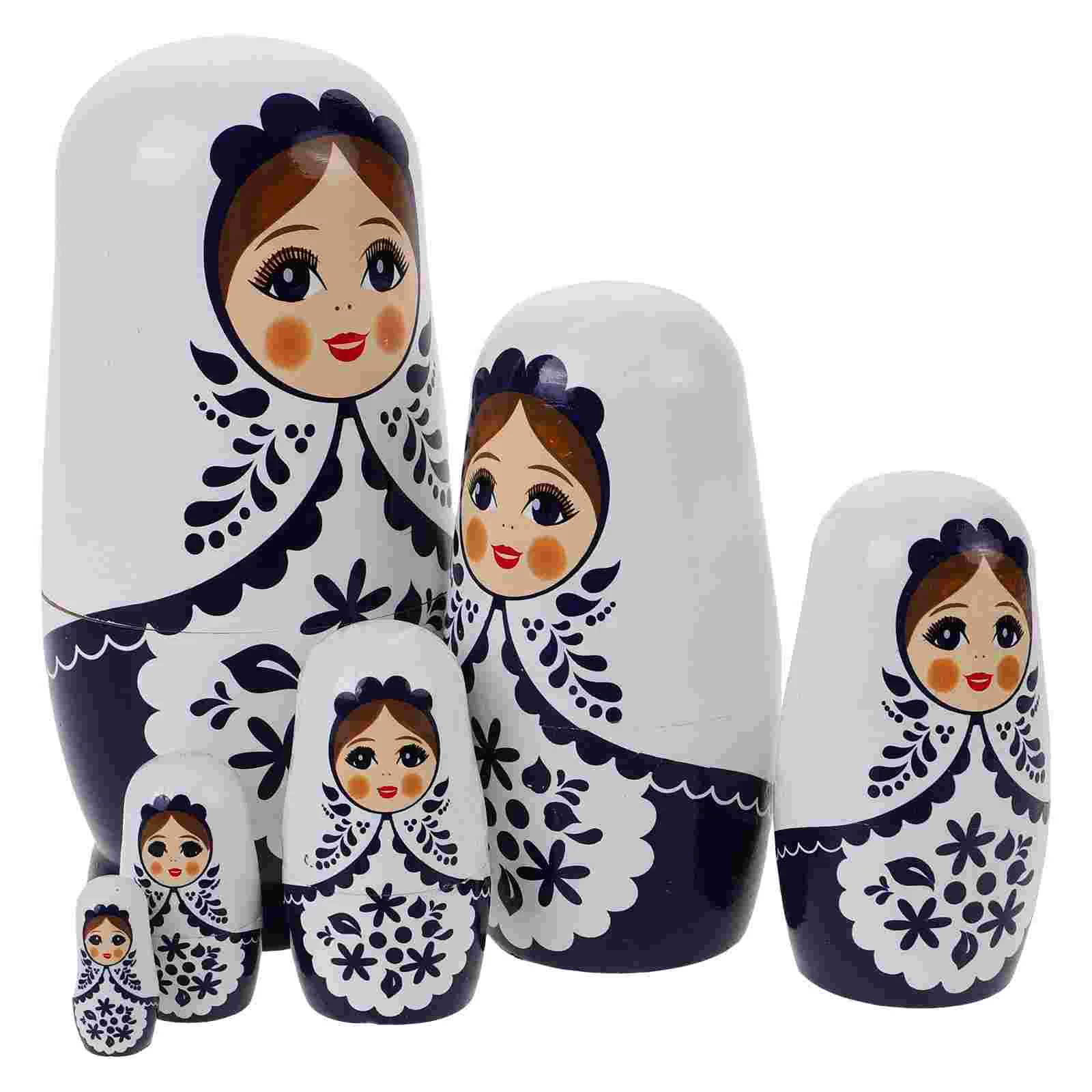 

Matryoshka and Crafts Table for Kids DIY Ornament Toys Girls Russian Nesting Dolls Kit