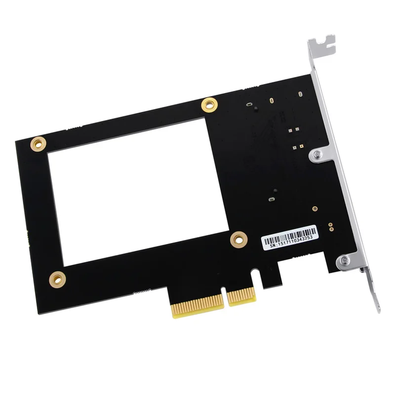 Adattatore da U.2 a PCIE X4 Riser PCI Express Gen3.0 Slot 4X 8X 16X Scheda universale 4000 MB/S PCI-E a U.2 SSD Scheda di conversione disco rigido