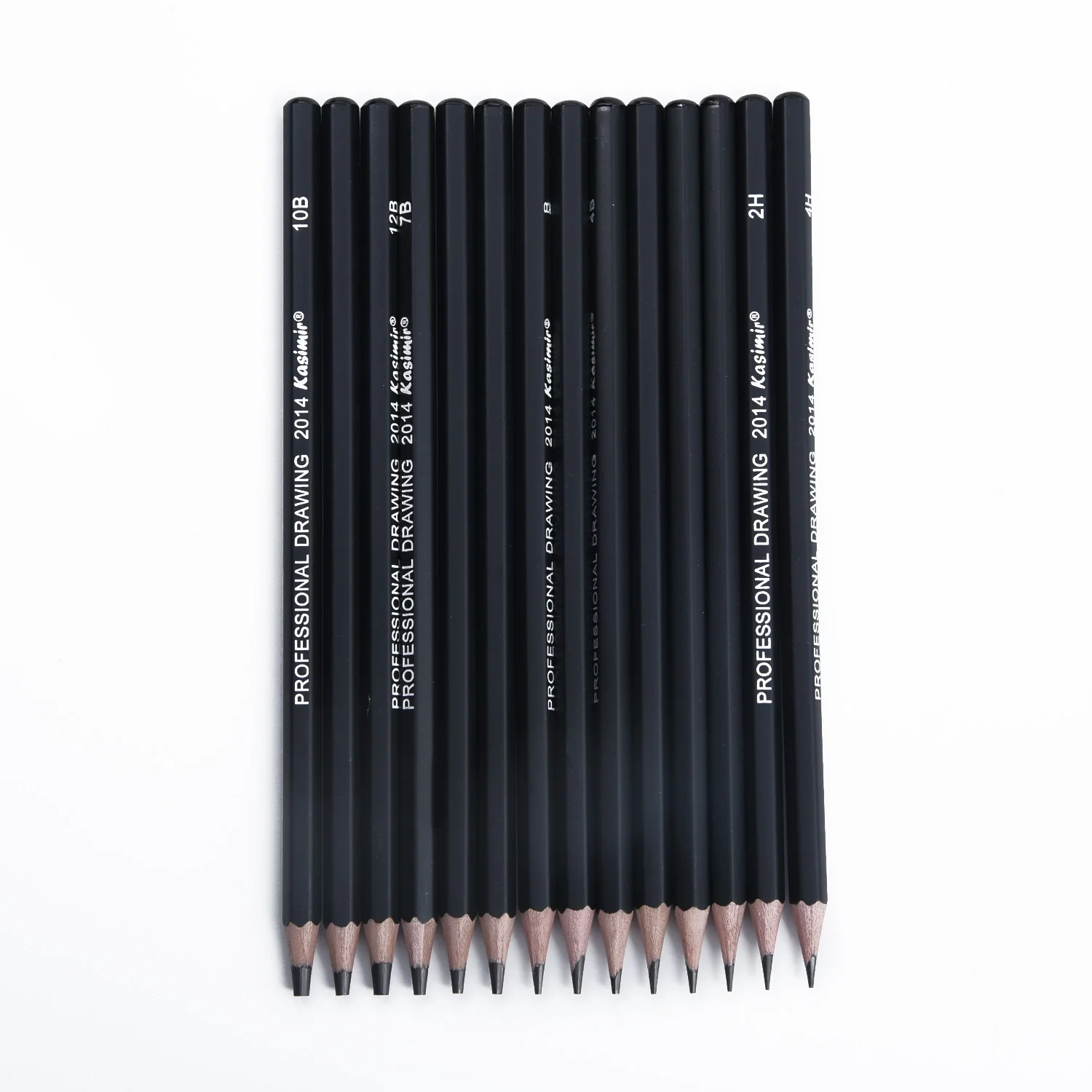 14 Pcs/set Professional Sketch Drawing Pencil Set 6H 4H 2H HB B 2B 3B 4 B 5B 6B 7B 8B 10B 12B Painting Pencils Stationery