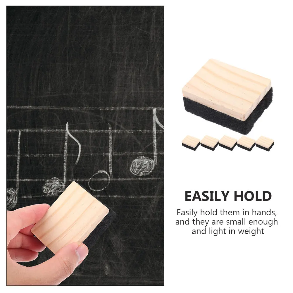 6 قطعة محايات السبورة ذات التصميم البسيط للمدرسة والمكتب للاستخدام اليومي، ممحاة السبورة البديلة، محايات السبورة #4