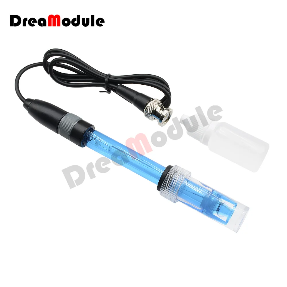 Rechargeable PH Probe BNC Connector PH Controller Sensor Digital PH Sensor Electrode Rechargeable Water Quality Meter probe ph