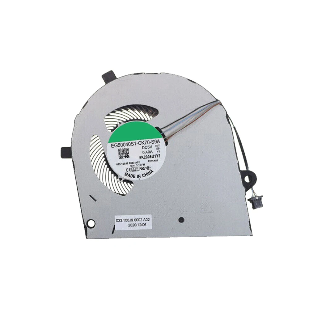 مروحة وحدة المعالجة المركزية للكمبيوتر المحمول DELL لأجهزة Inspiron 14 7400 0NV6M2 NV6M2 EG50040S1-CK70-S9A BN7505H5H-N00P DC5V 0.40A 4PIN