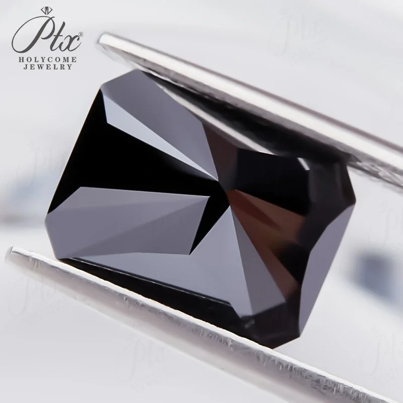 100% Moissanit-Diamant, Radiant-Schliff, 0,3-10 Karat, DIY-Ring, Halskette, Ohrringe, Hauptmaterialien, Großhandel, Perlen in Primärfarben – Detail 21