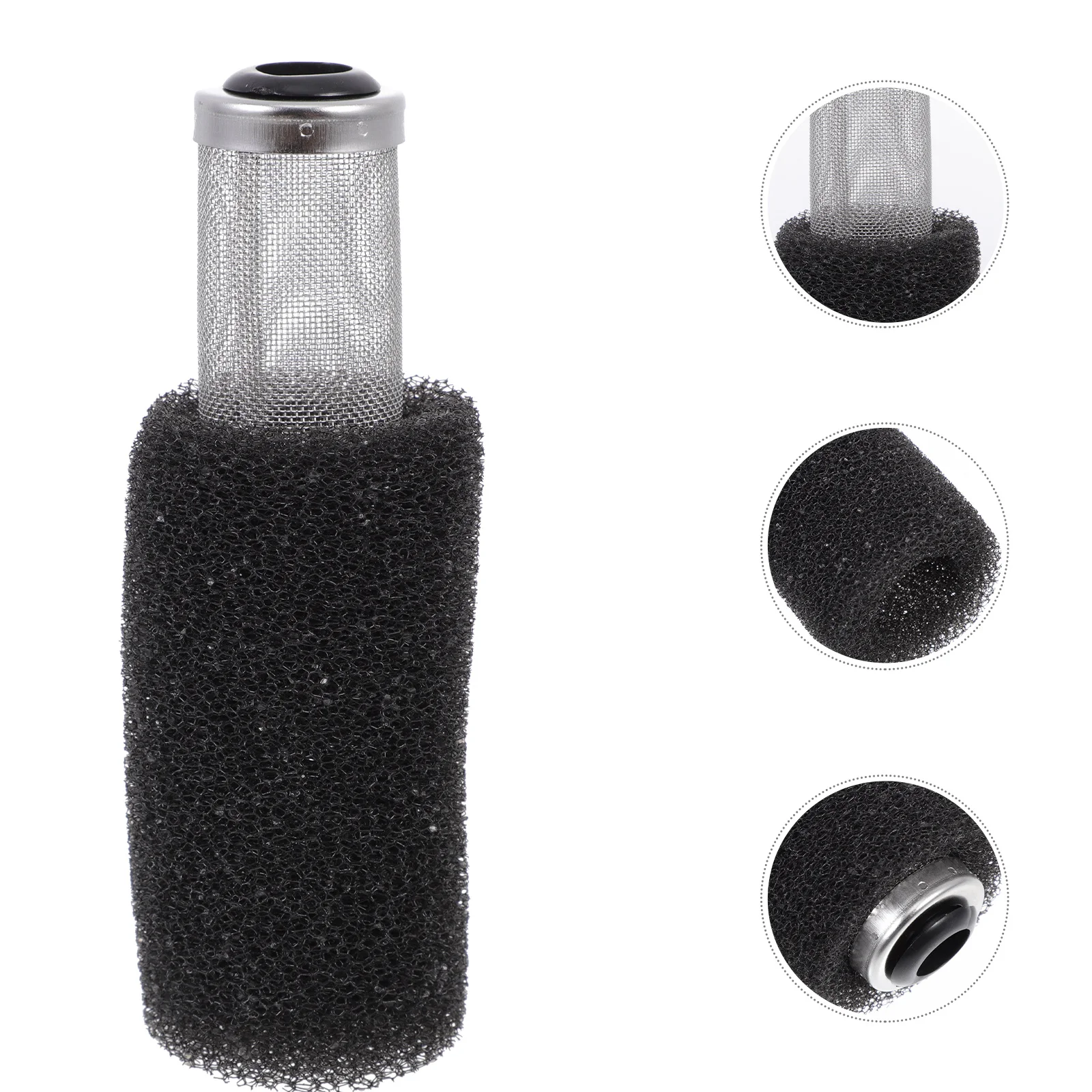 

2 set Stainless Steel Aquarium Filter Mesh Cover Replacement Strainer Net For Fish Tank Intake Water Inlet Basket Guard