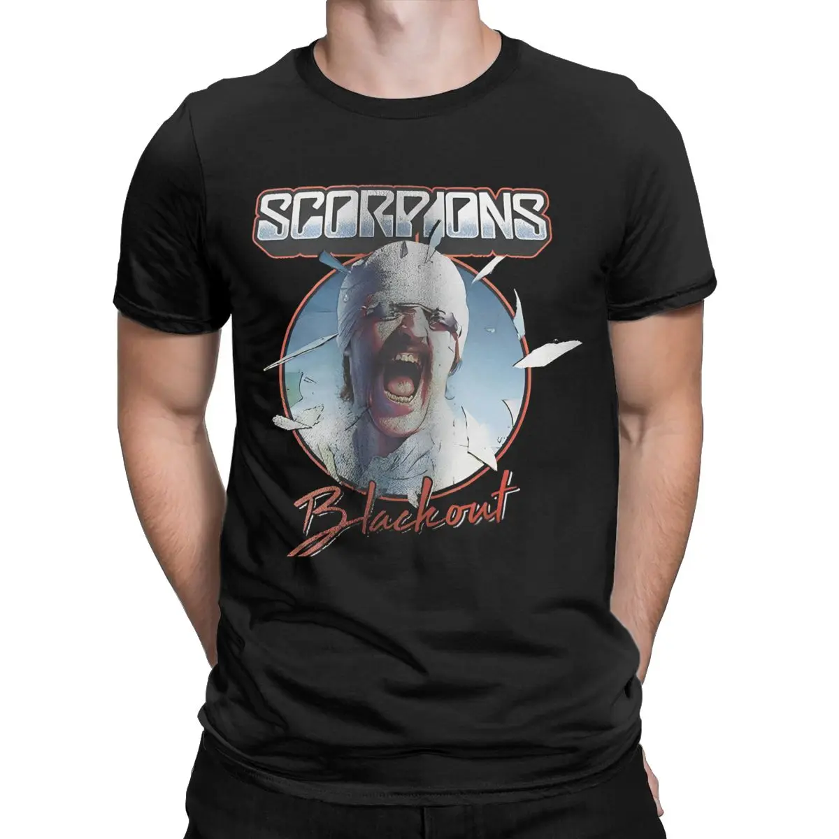 

Men Women's Scorpions Rock Metal Music Band Shirts Apparel Humorous 100% Cotton T Shirts Tee Clothing Summer