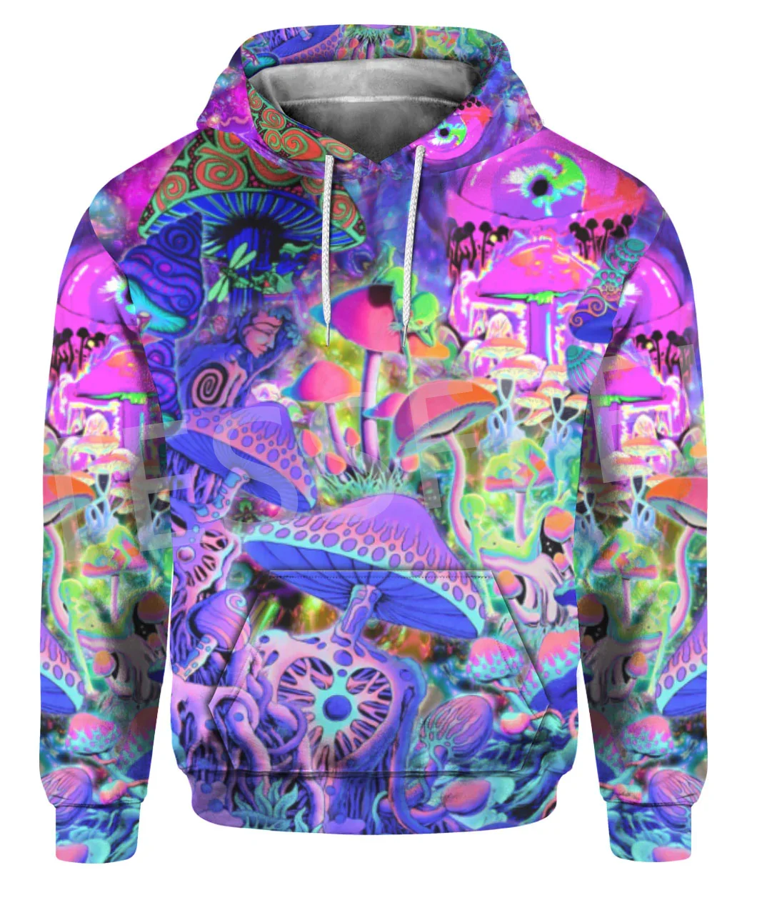 

Tessffel Mushroom Hipple Psychedelic Trippy Tattoo Colorful Tracksuit 3DPrint Men/Women Streetwear Casual Funny Jacket Hoodies K