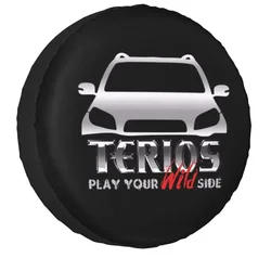 Custom Spare Wheel Tire Cover Universal for Daihatsu Terios RV SUV Trailer Vehicle Accessories 14