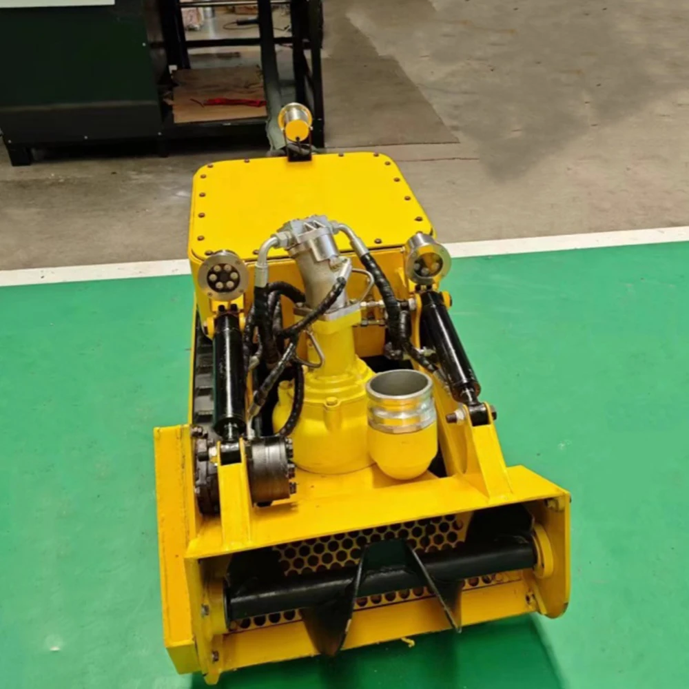 Autonomous Underwater Dredging Robot 22kW Remote Control Crawler Sediment Removal Equipment for River Lake Canal Projects