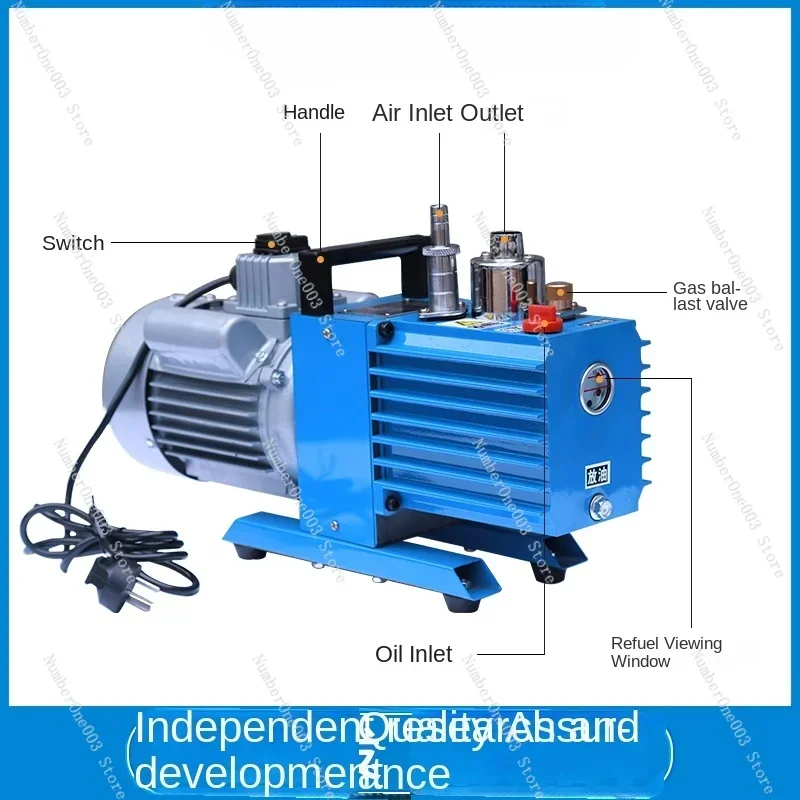 

2xz Ratary Vane Type Vacuum Pump Electric Pumping Pump for Laboratory Industrial Drying Box Freeze Dryer