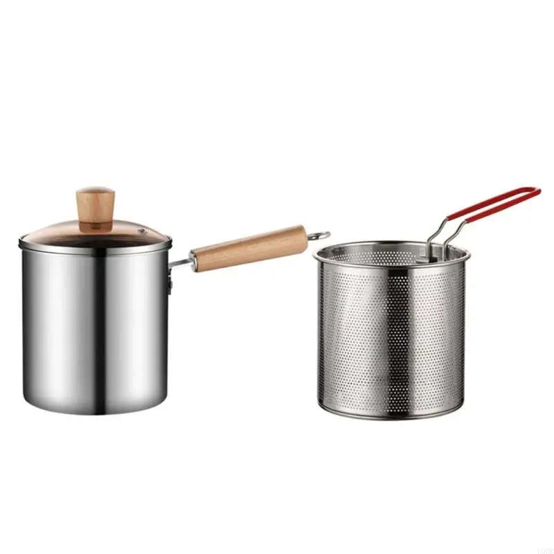   Stainless Steel Deep Fryers Frying Baking Pastry Tools Kitchen Cookware