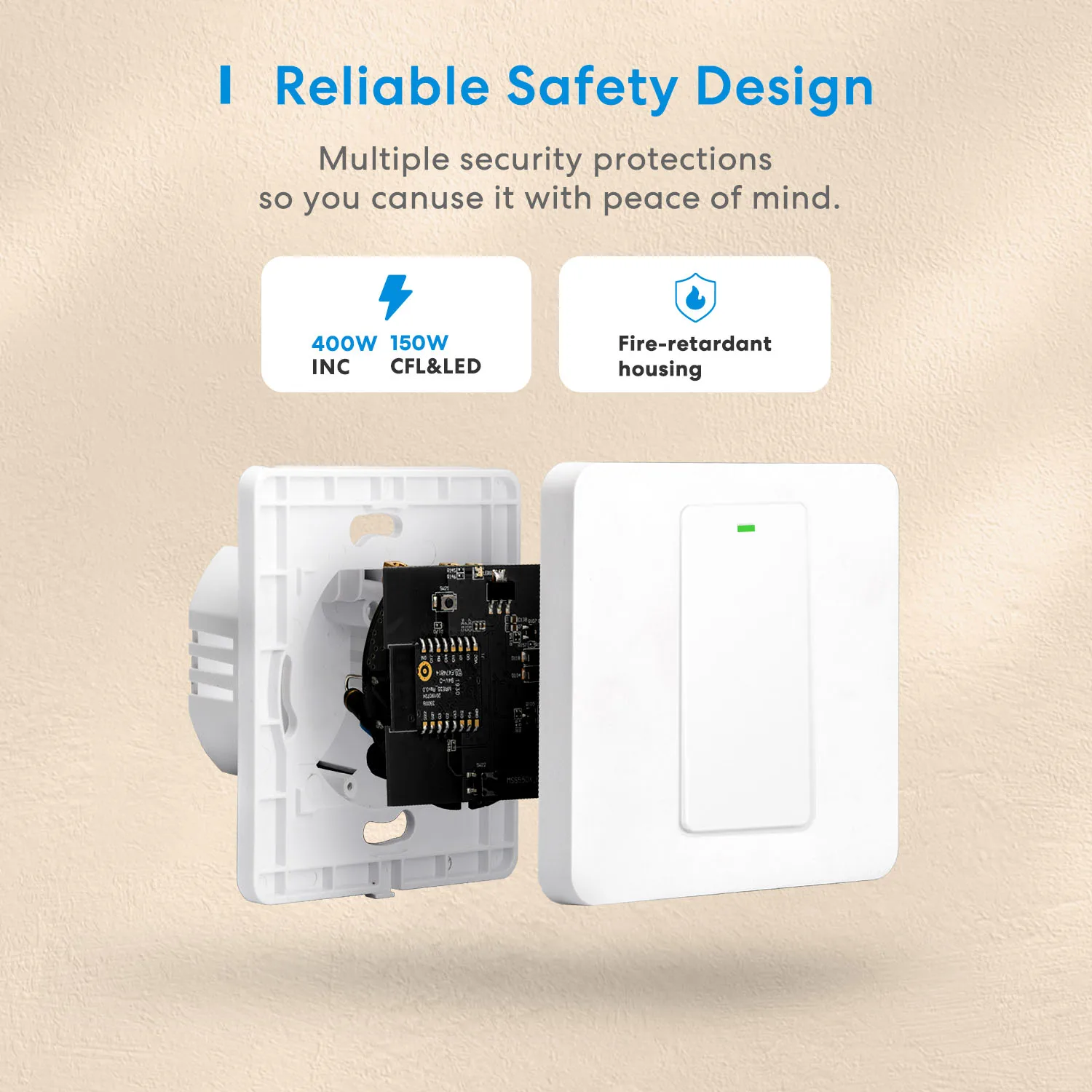 HomeKit Smart Wifi Wand Schalter Touch Sensor LED Licht Schalter Drahtlose Fernbedienung Unterstützung Alexa Google Assistent SmartThings