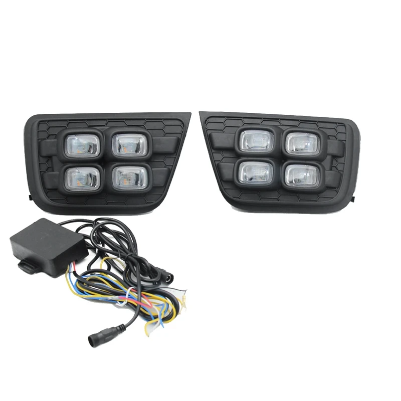 

2-Color 4-Eye LED Daytime Running Light Fog Light For Toyota Speedmaster 4Runner 06-09 Accessories