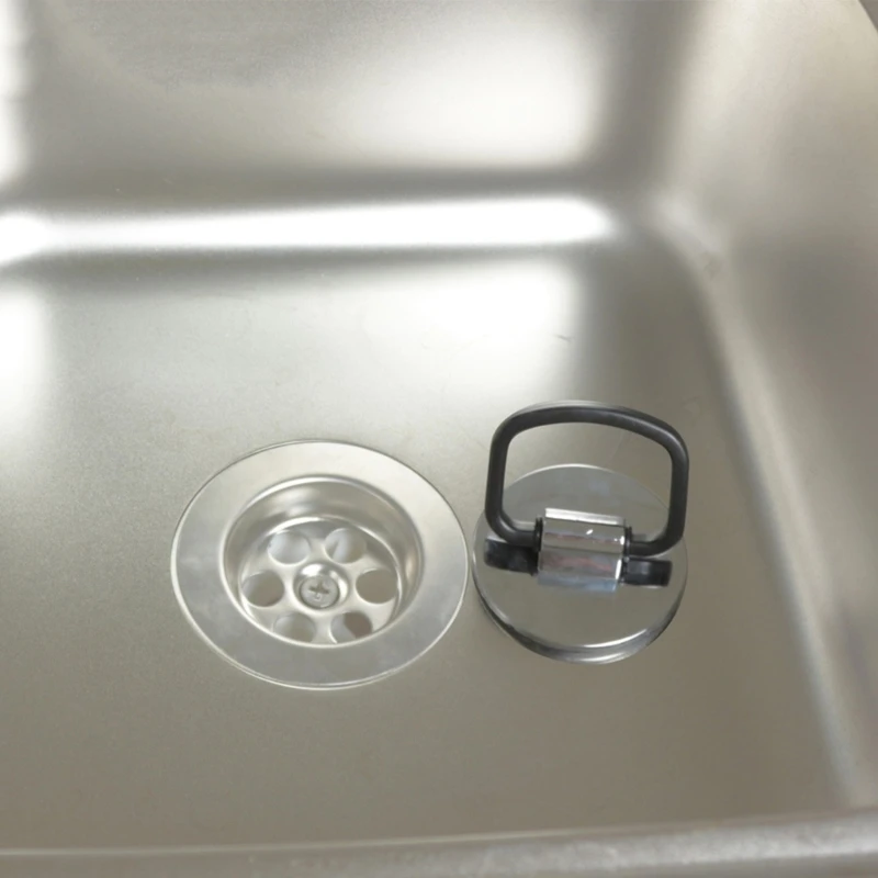2 Pcs Kitchen Sink Drain Stopper Universal Plastic Sink Plug Cover Replacement Dropship