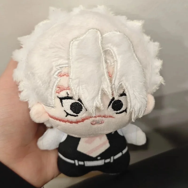 Autêntico novo em estoque ghost slayer lâmina 10cm algodão boneca morto por kawashiya genmi shitengen boneca pingente brinquedo de presente de natal