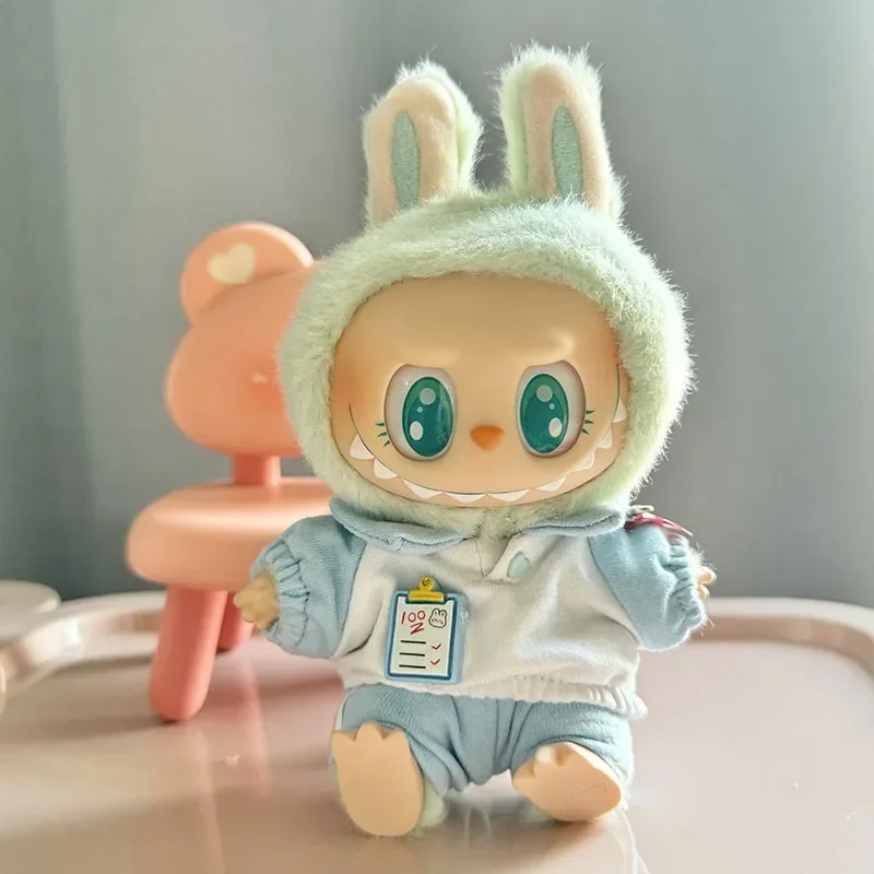 أفخم ملابس الدمى الزي اكسسوارات لكوريا Kpop Exo Labubu المعبود الدمى يجلس حفلة زي مدرسي دعوى الملابس هدية