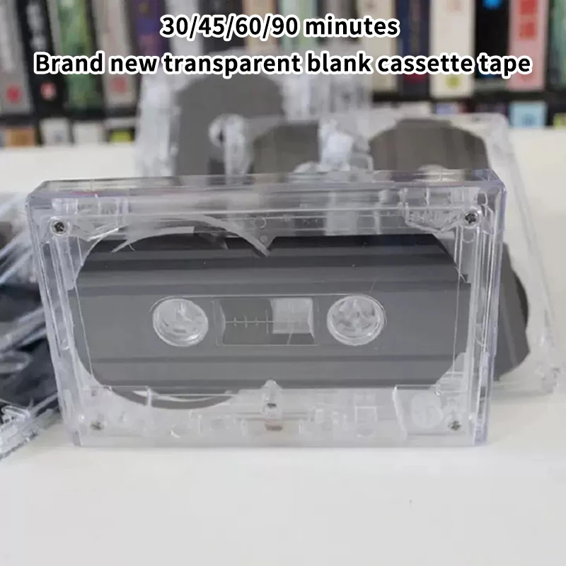

Brand New High-transparency Blank Cassette Tape, Standard Recording Tape, For Use With Voice Music Players.