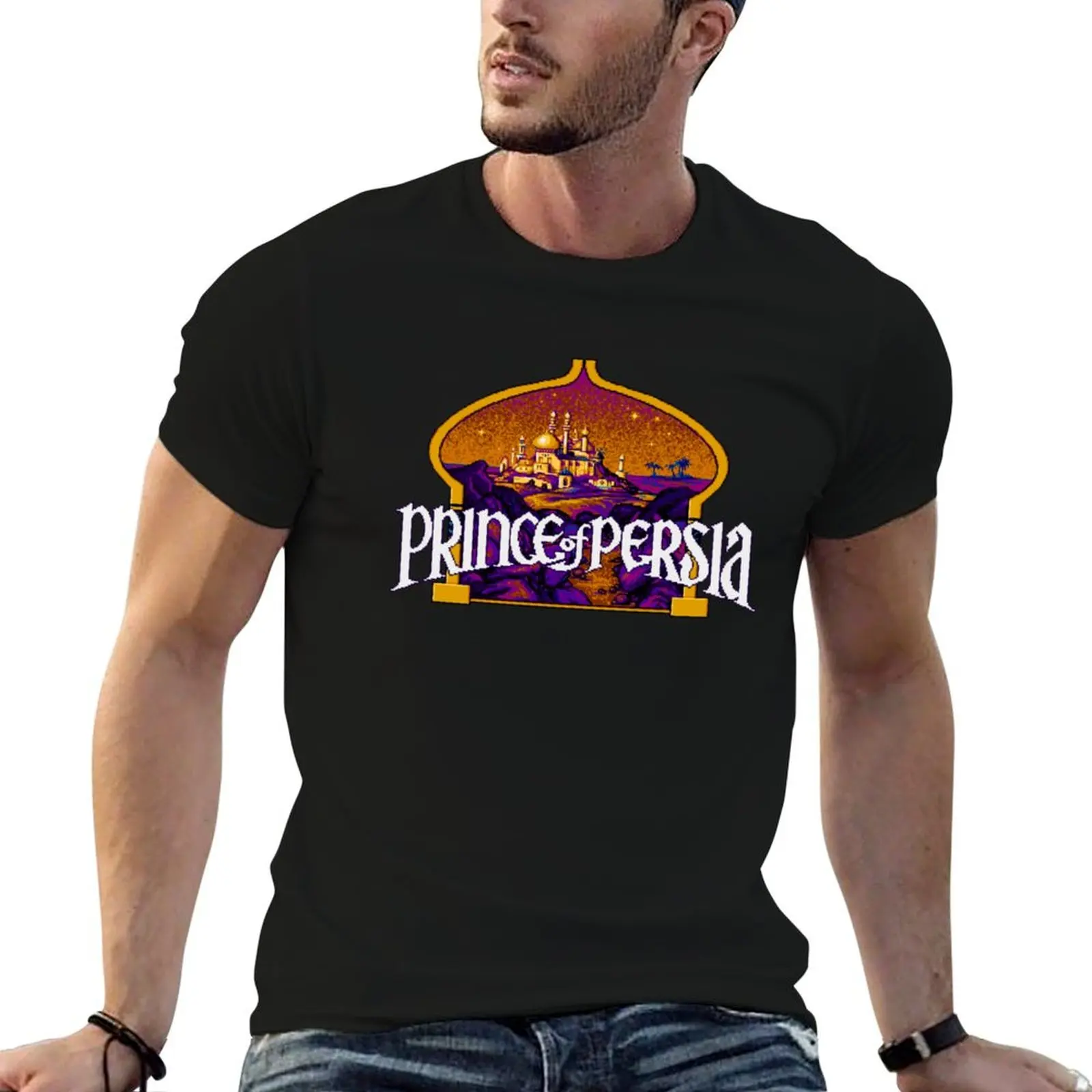 

Prince of Persia HD Game Fan Items T-Shirt t shirts for man graphic funny man t shirt cotton T-Shirt