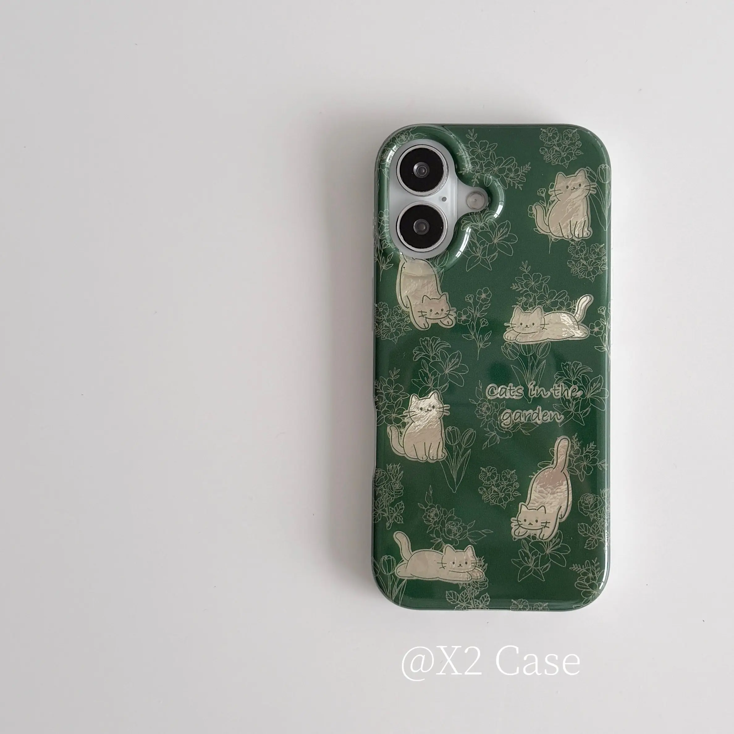 Capa de Telefone Brilhante com - Phone Cases Green avaliação e preço