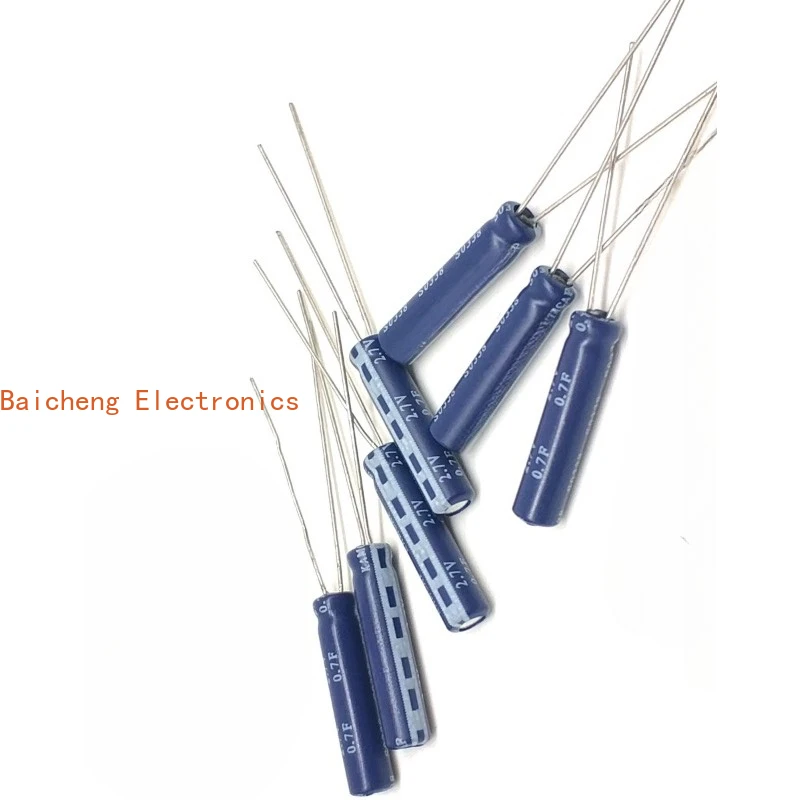 10PCS 2.7V0.7F volume DIY Capacitor winding type HP-2R7-J704VYJ15
