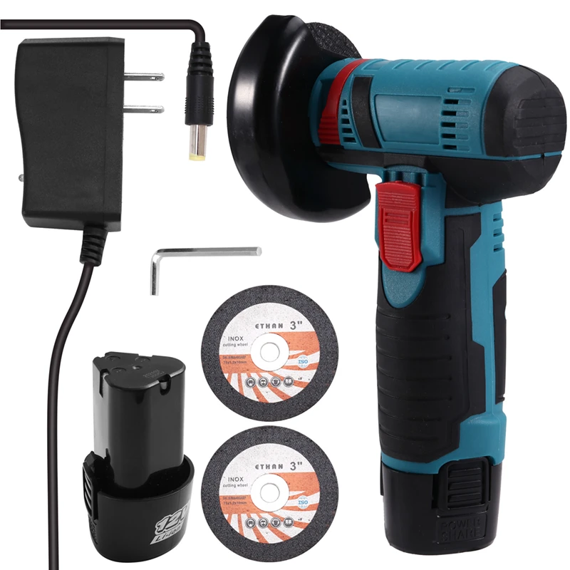 

Y42A-Mini Angle Grinder Mini Household Rechargeable Cutting Polishing Machine Electric Hand Grinder Polishing Machine