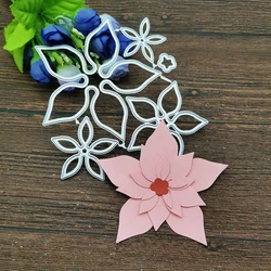 3D Flowers lace Metal Cutting Dies Stencils For DIY Scrapbooking Decorative Embossing Handcraft Template