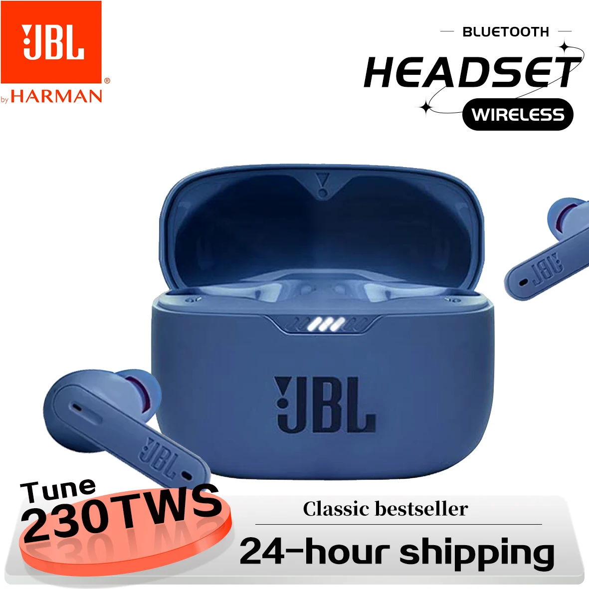 JBL Tune 230NC TWS Беспроводные Bluetooth наушники с шумоподавлением Стерео наушники с чистым басом Водонепроницаемые наушники Smart Sport