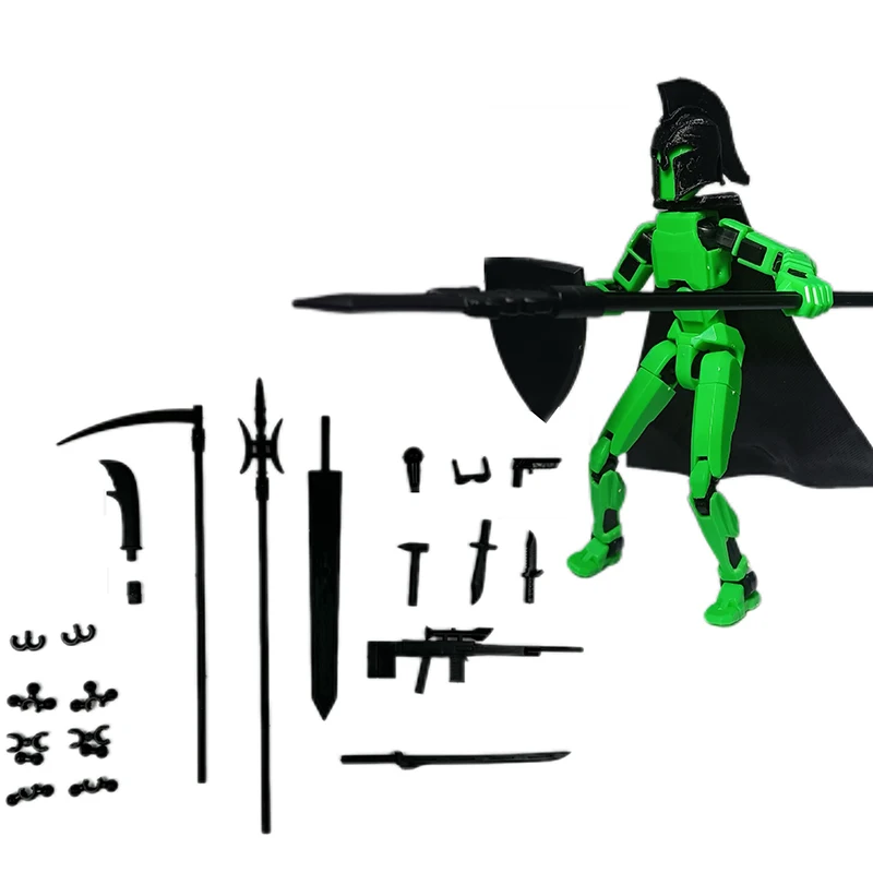 

Dummy 13 T13 Action Figure Set 3D Printed Toys Robo An Action Figure Equipped With A Weapon Set 13 Action Figure