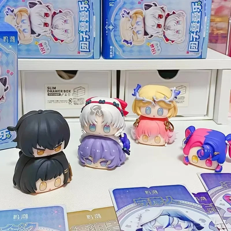 

Забавные волнистые настоящие пельмени, штабелируемая слепая коробка, кукла из бисера Moe, Cartethyia, загадочная игрушка, коллекционная игрушка для коллекционеров, подарок