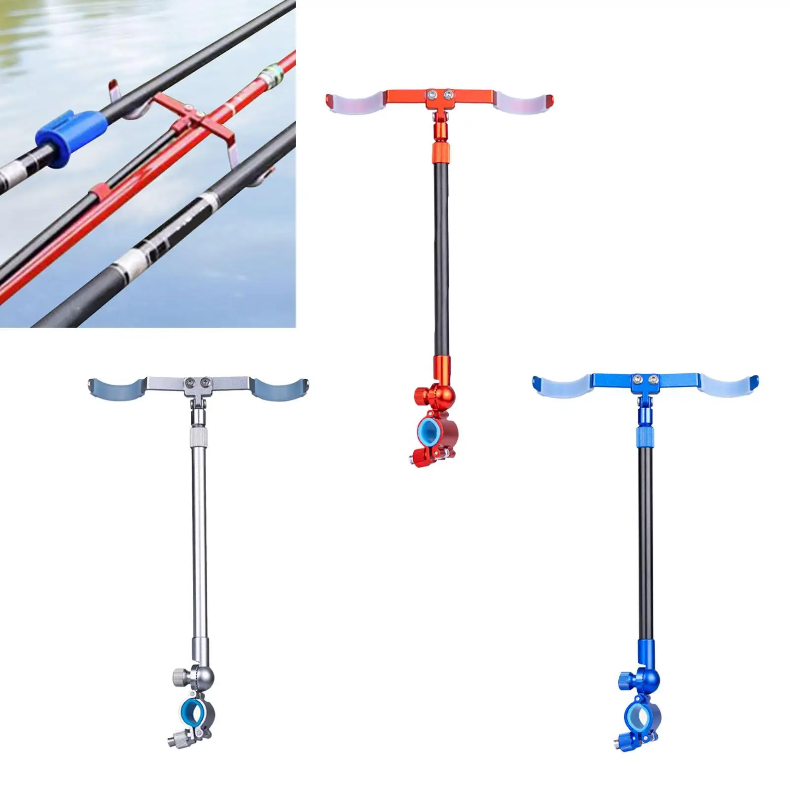 

Fishing Boat Rod Holder Trolling Holder Clamp Deck Mount Fishing Boat Rod Bracket Fishing Pole Holder for Yacht Dock Kayak