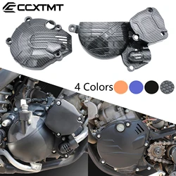 Motorcycle Plastic Clutch Guard Ignition Protector Water Pump Cover For KEWS K18 Hengjian HJ250 2 Stroke YAMAHA DT230 Kayo KT250