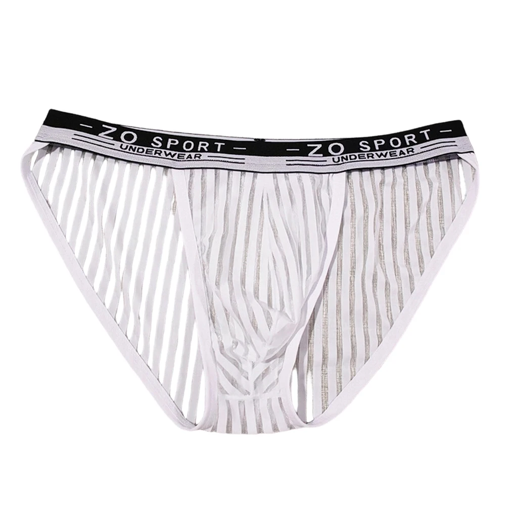 ملابس داخلية شبكية مريحة سراويل داخلية شبكية عالية الشوكة للرجال سراويل داخلية بحالة جديدة على الطراز الكلاسيكي #2