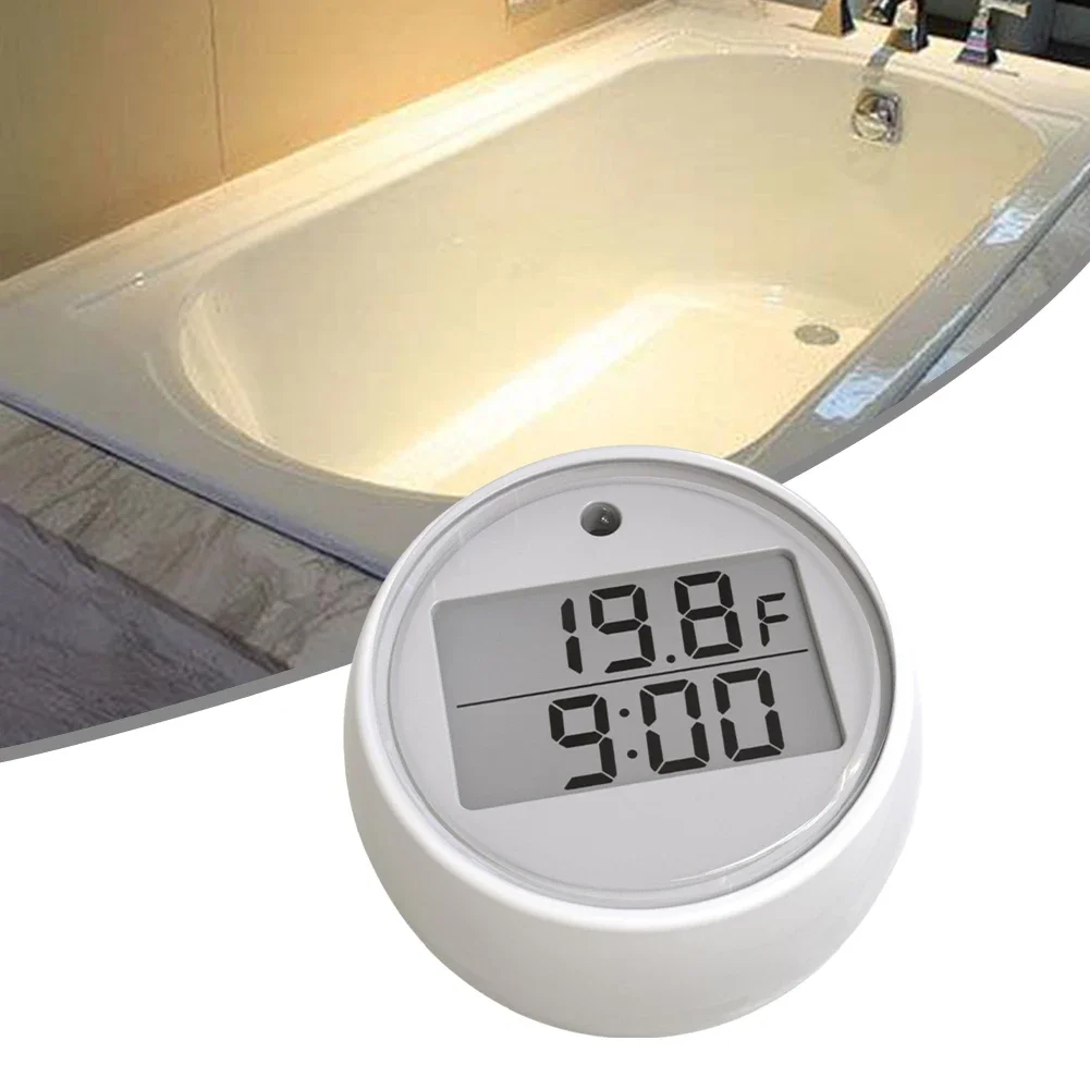 Drijvende waterthermometer Badthermometer met timer Automatische ijsbadwaterthermometer Watertemperatuurmonitor